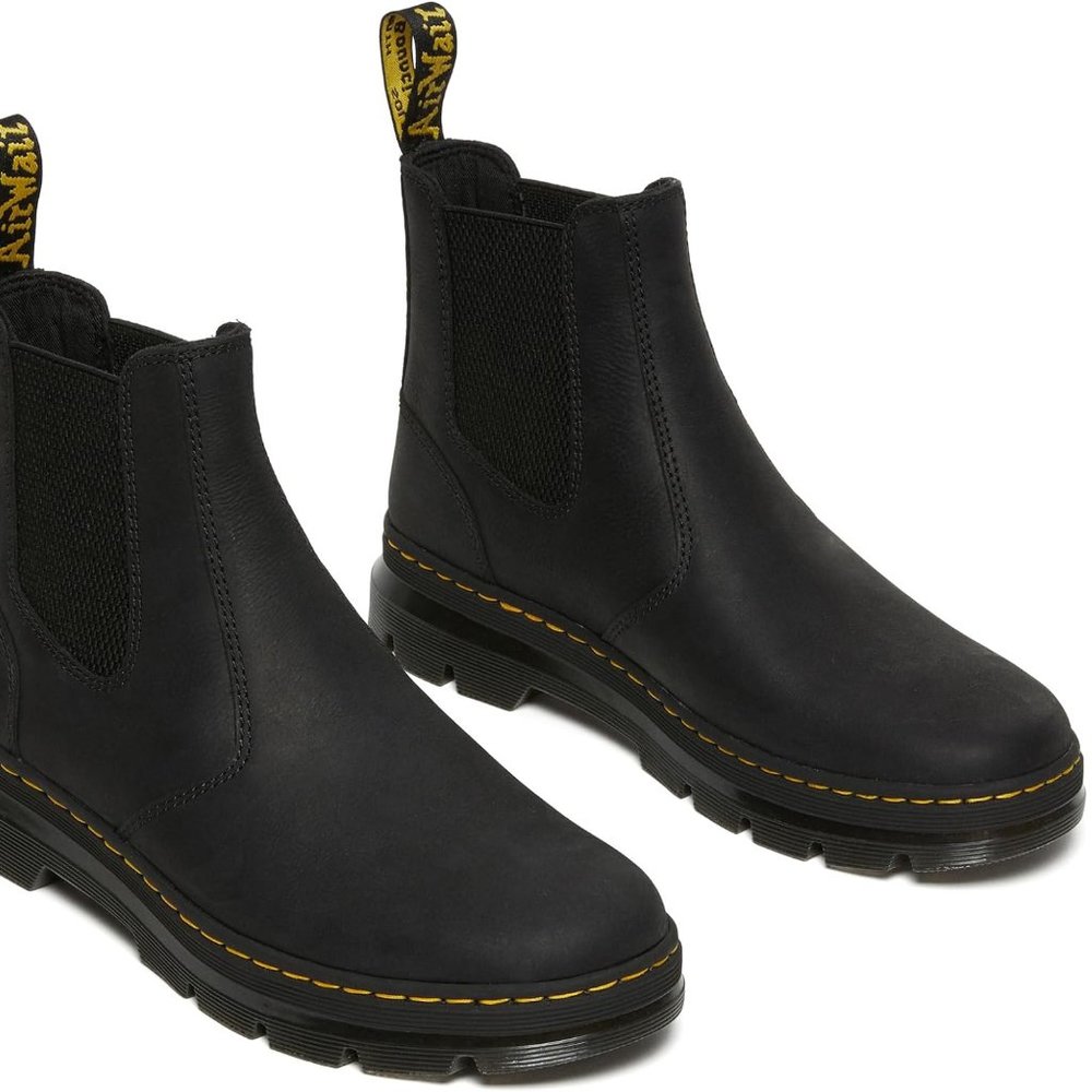(NEVER WORN) Dr. Martens Air Wair Embury Chelsea Boots (UNISEX); M9/W10; Black